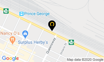 J C Ross Auctioneers Inc in Prince George map