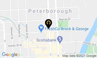 J Davis Hair Studio in Peterborough map