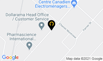 J J Electronic Devices Inc in Mont-royal map