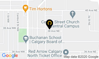 J M E Wood Finishing Inc in Calgary map