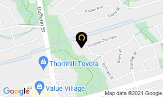 J P Realty Inc Brokerage in Thornhill map