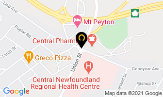 J P Repair Services in Grand Falls-windsor map