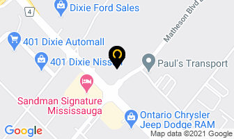 J P's Hot Stamping in Mississauga map