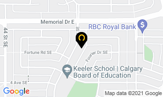 J R Contract Management Ltd in Calgary map