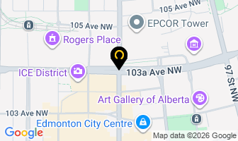 J.a Web Design in Edmonton map