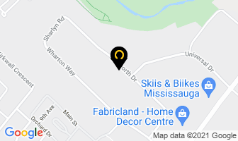 Jack A Frost Ltd in Mississauga map