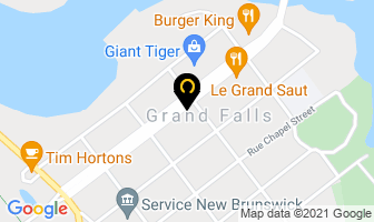 Jack Fries in Grand-Sault map