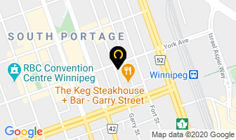 Jackpot Cafe in Winnipeg map