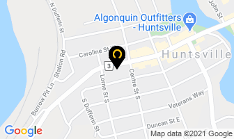 Jackson John E Surveying Ltd in Huntsville map