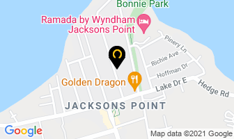 Jackson's Point Coop Homes in Sutton West map