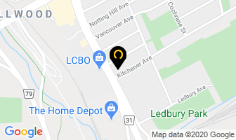 Jacob Motors Ltd in Guelph map