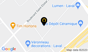 Jacop Autos in Beauharnois map