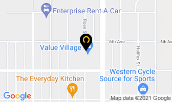 Jade's Smokers Corner in Regina map