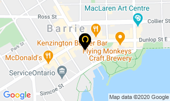 Jahjahz in Barrie map