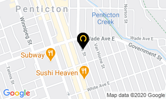 Jaime Kidston Law Office in Penticton map