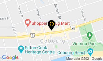 Jake's in Cobourg map