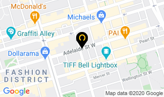 Jam 3 Media Inc in Toronto map