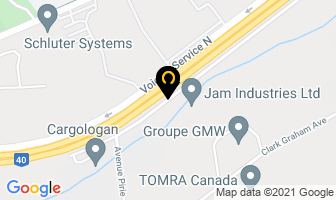 Jam Industries Ltd in Baie-d'urfé map