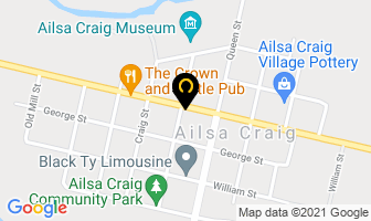 James A Walsh Sales in Ailsa Craig map
