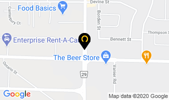 James & Carter Automotive Ltd in Sarnia map