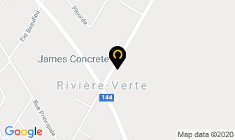 James Concrete Ltd in Rivière-verte map