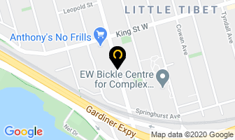 Jameson Ave Rental Inc in Toronto map