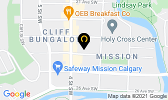 Jami Symons Salon in Calgary map