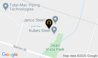 Janco Steel Ltd in Hamilton map
