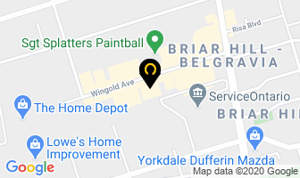 Janor Imports in Orillia map