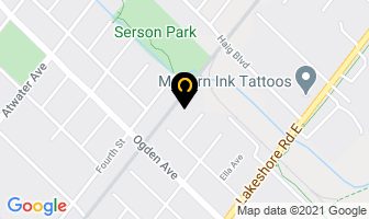 Janusz Woodworking in Mississauga map