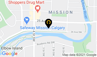 Jaradat Painting in Calgary map
