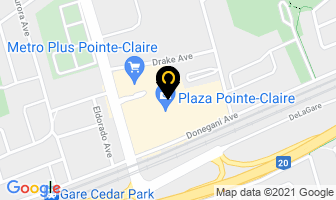 Jardin De Mes Pieds in Pointe-Claire map