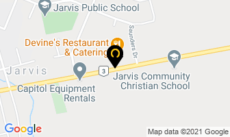 Jarvis District Christian School in Amherstburg map