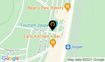 Jasper Park Plumbing & Heating Ltd in Jasper map