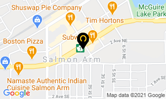 Java Jive Neighbourhood Bistro in Salmon Arm map
