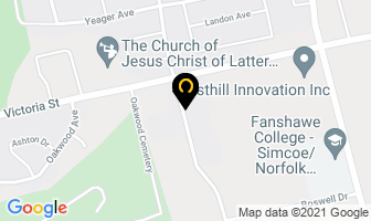 Jax Headquaters Ltd in Norfolk County map