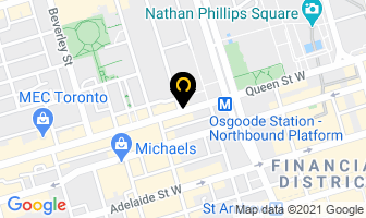 Jazz In Toronto in Orillia map