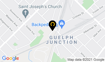 Jb Fabrication in Guelph map