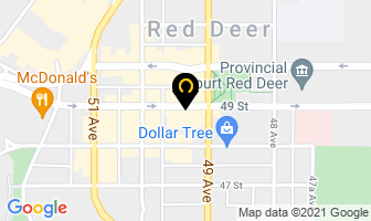 Jd Law in Red Deer map