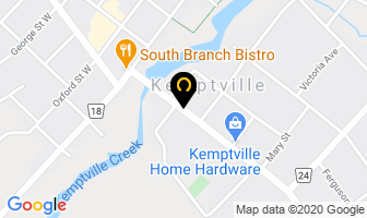 Jda Contracting in Kemptville map