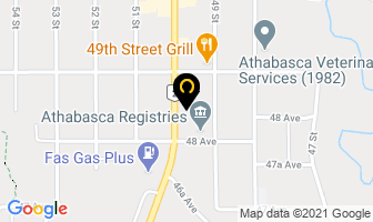 Jdr Insurance Athabasca Ltd in Athabasca map