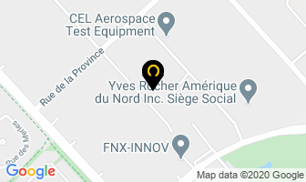 Jean Martel Inc in Longueuil map