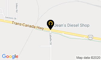 Jean's Diesel Shop Ltd in Hearst map