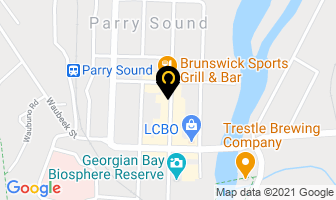 Jeans Unlimited in Parry Sound map