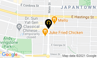 Jed Chinese Medical Inc in Vancouver map
