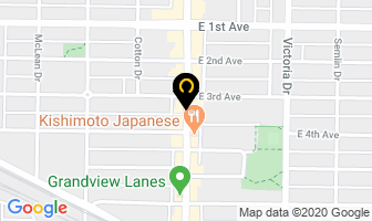 Jefferson's Barber Shop in Vancouver map