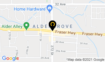 Jeffrey J. Cramer in Aldergrove map