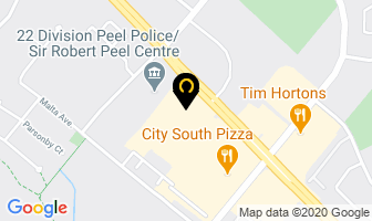Jeffries Paul W in Brampton map