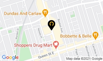 Jems Fashions in Toronto map
