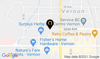 Jenish House Design Ltd in Vernon map